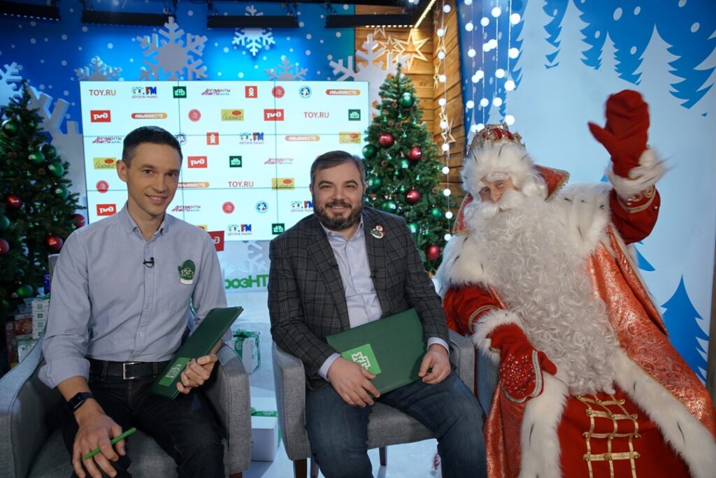 Юбилейное «Путешествие Деда Мороза с НТВ» завершилось в Москве